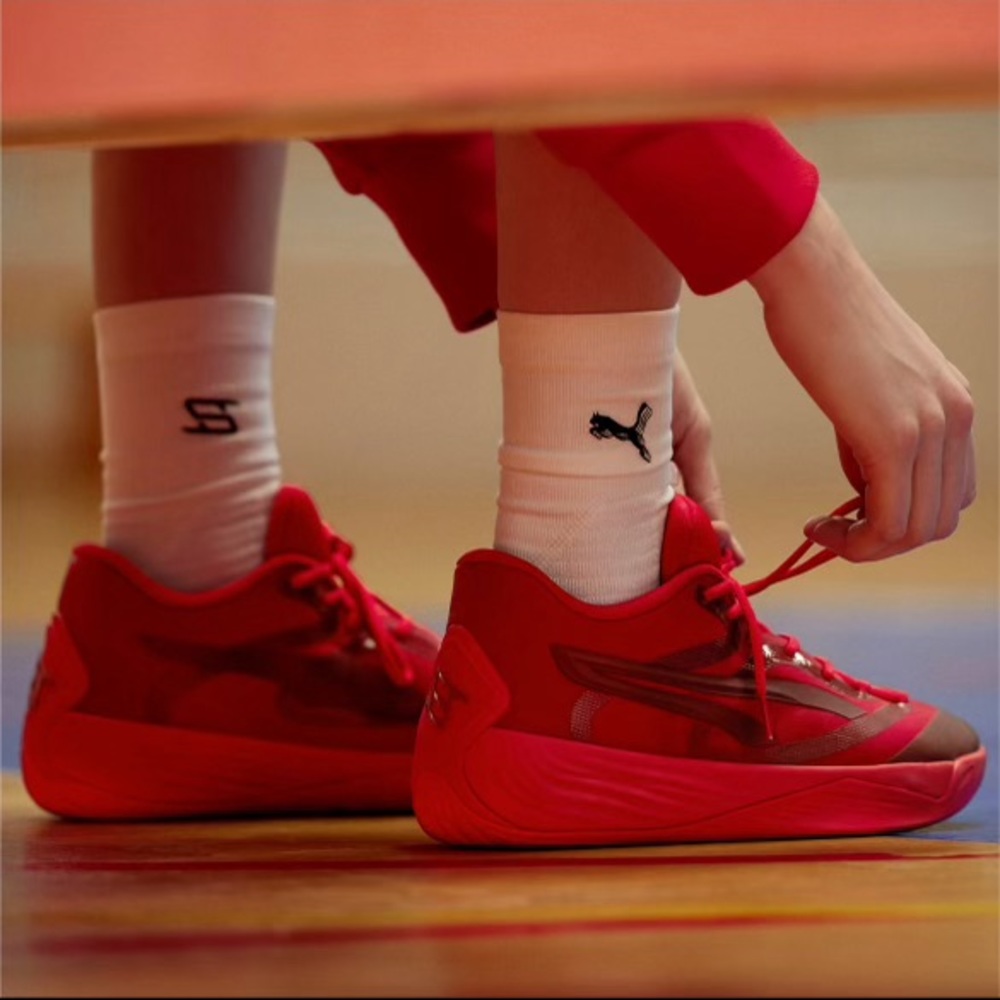 🔥PUMA Stewie 2 Ruby Shoes l Athletic Shoes l Ruby Red - Picture 3 of 12